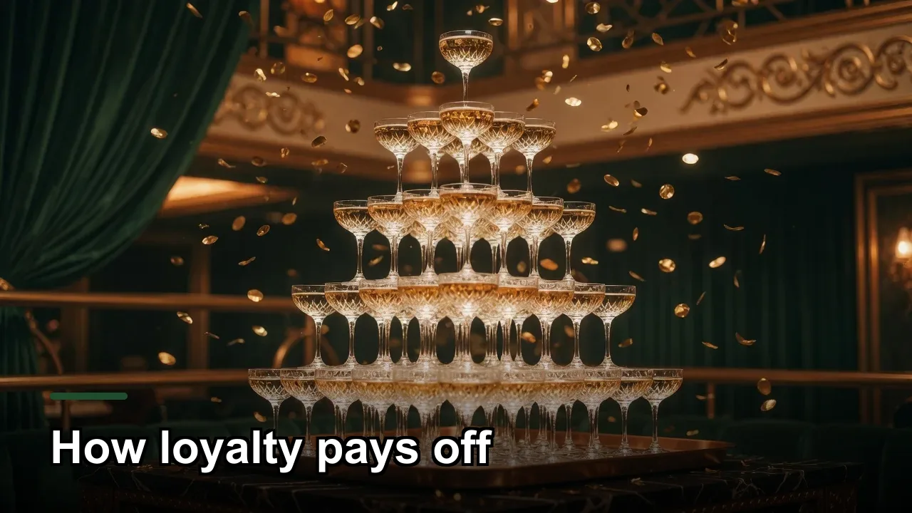 Casino Rewards six-tier loyalty ladder with Status Points and VIP Status Match